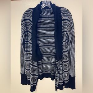 rxb Cardigan Sweater Women’s Sz L Acrylic Open Front Long Sleeve Pre-owned